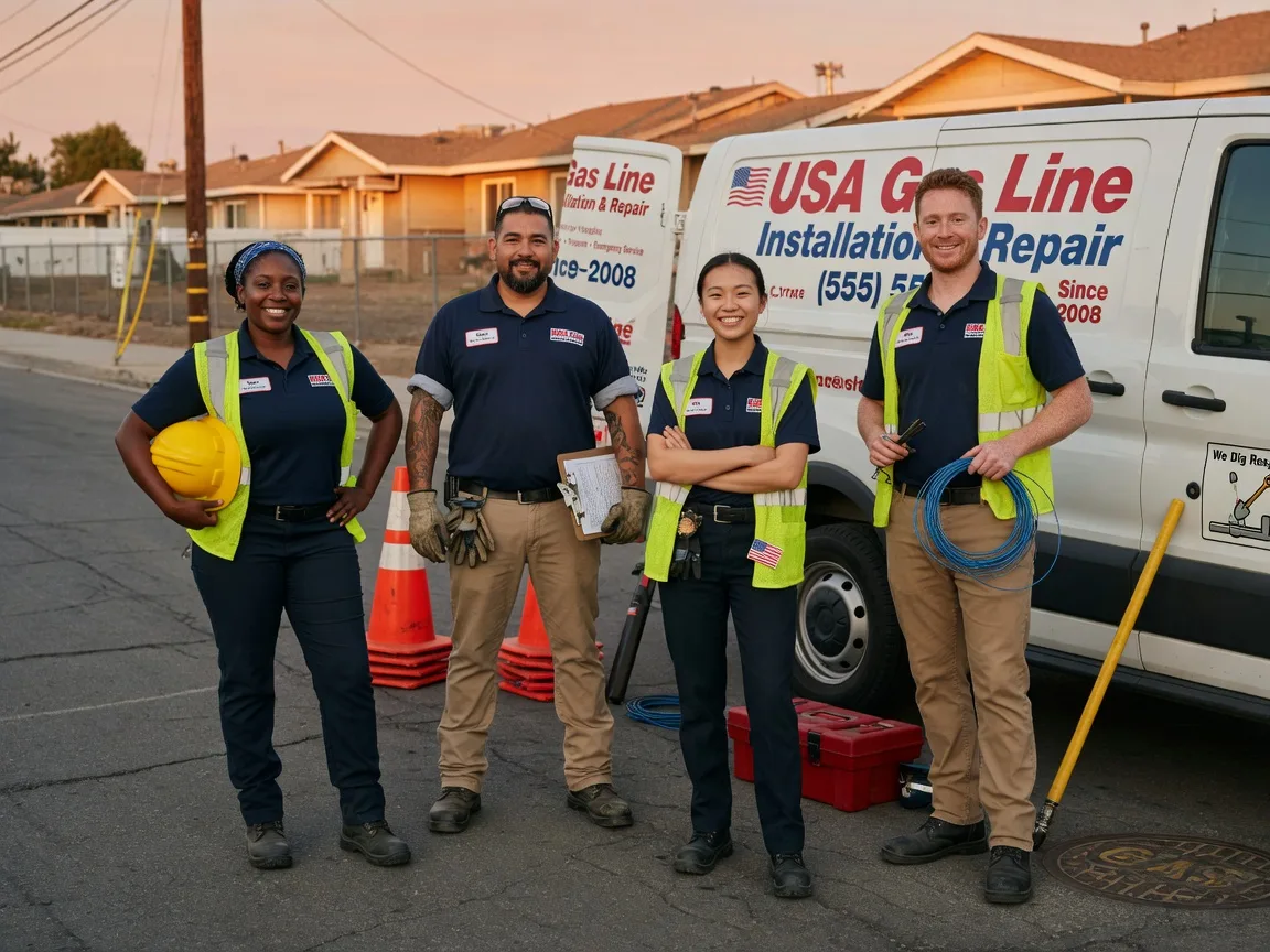 Gas Line Installation company in Columbus, NJ